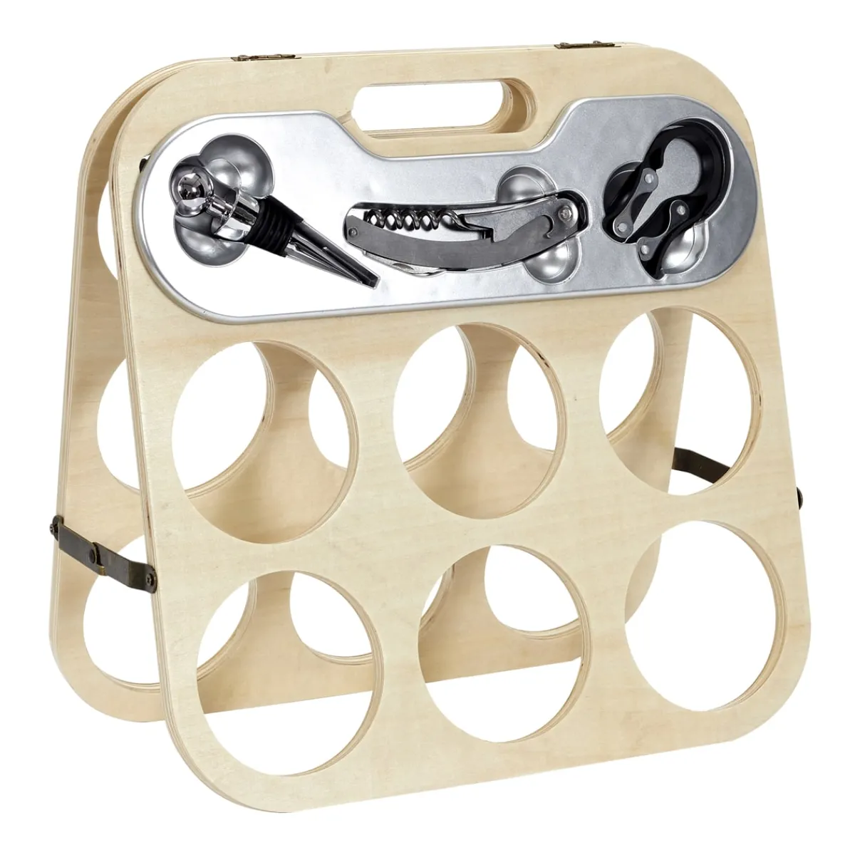 La Chaise Longue PORTE BOUTEILLE PLIANT ET SON COFFRET VIN Outlet