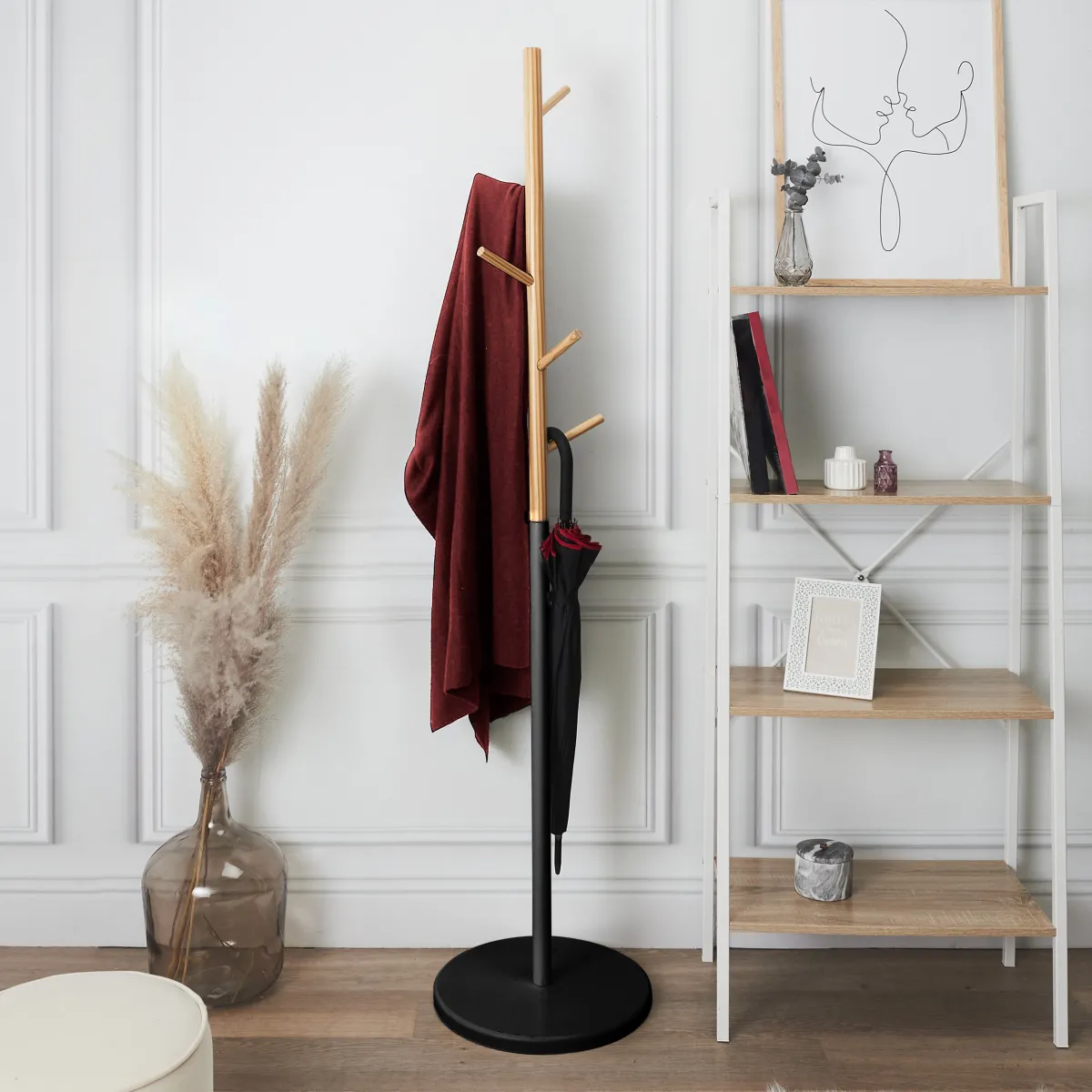 La Chaise Longue PORTE MANTEAU MIKO NOIR Discount