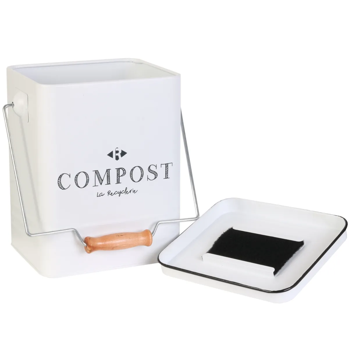 La Chaise Longue POUBELLE DE COMPOSTAGE 5L Best