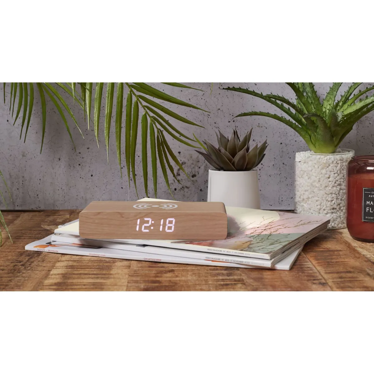 La Chaise Longue REVEIL CHARGEUR BOIS NATUREL Flash Sale