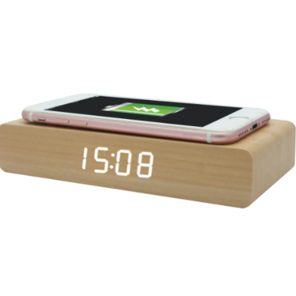 La Chaise Longue REVEIL CHARGEUR BOIS NATUREL Flash Sale