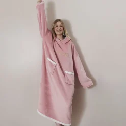 La Chaise Longue SWEAT PLAID BOMBASSE ROSE New