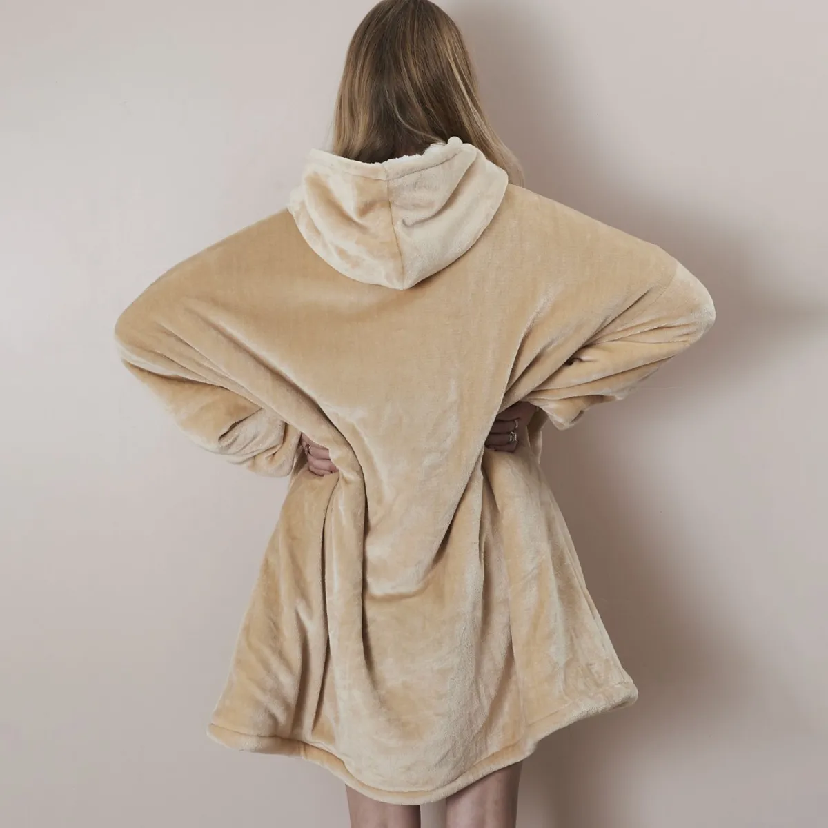 La Chaise Longue SWEAT PLAID CHAUFFANT CAMEL Sale