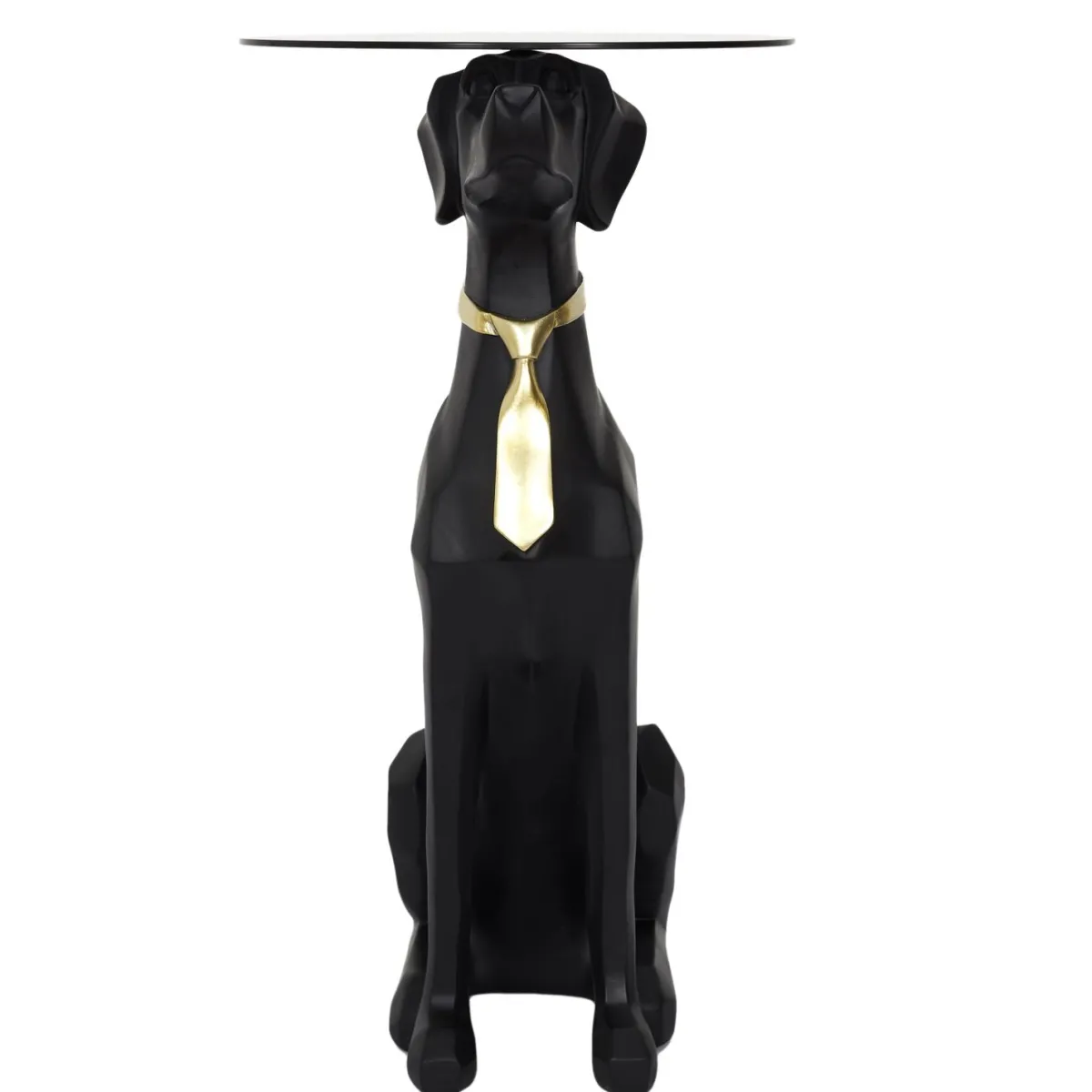 La Chaise Longue TABLE BASSE DECO CHIEN ASSIS 66CM Shop
