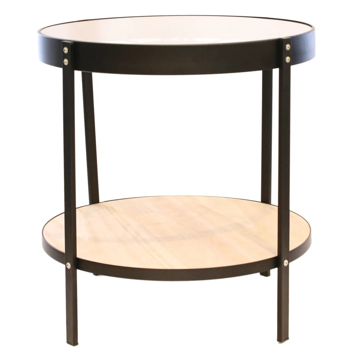 La Chaise Longue TABLE D APPOINT HORLOGE 50.5X50.5X49CM Store