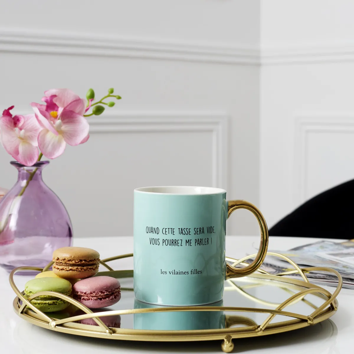 La Chaise Longue TASSE ANSE DOREE QUAND VOUS POURREZ ME PARLER Shop