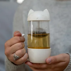 La Chaise Longue TASSE AVEC INFUSEUR CHAT Hot