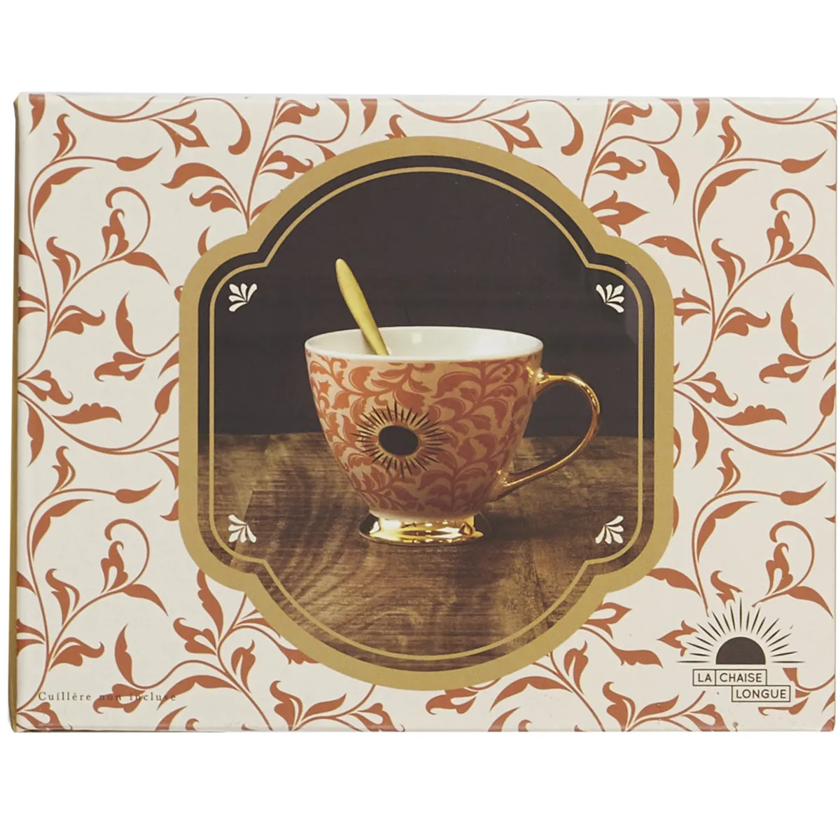 La Chaise Longue TASSE PALAZZO SOLEIL ROUGE Discount