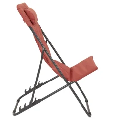 La Chaise Longue TRANSAT PLIABLE CORFOU TERRACOTTA Discount