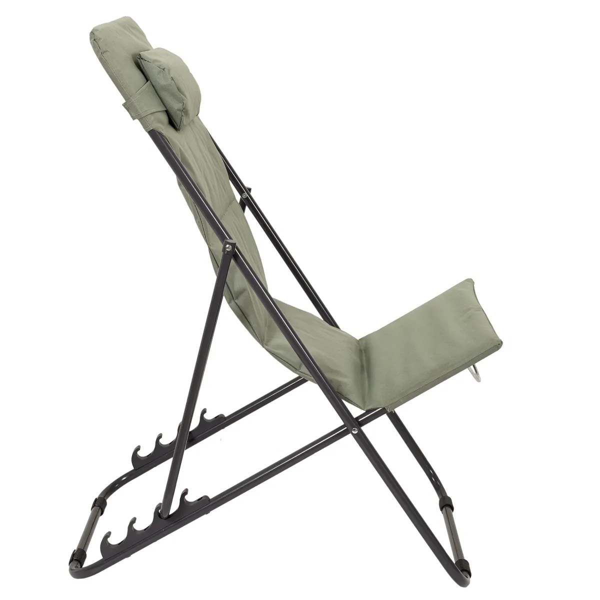 La Chaise Longue TRANSAT PLIANT CORFOU VERT KAKI Online