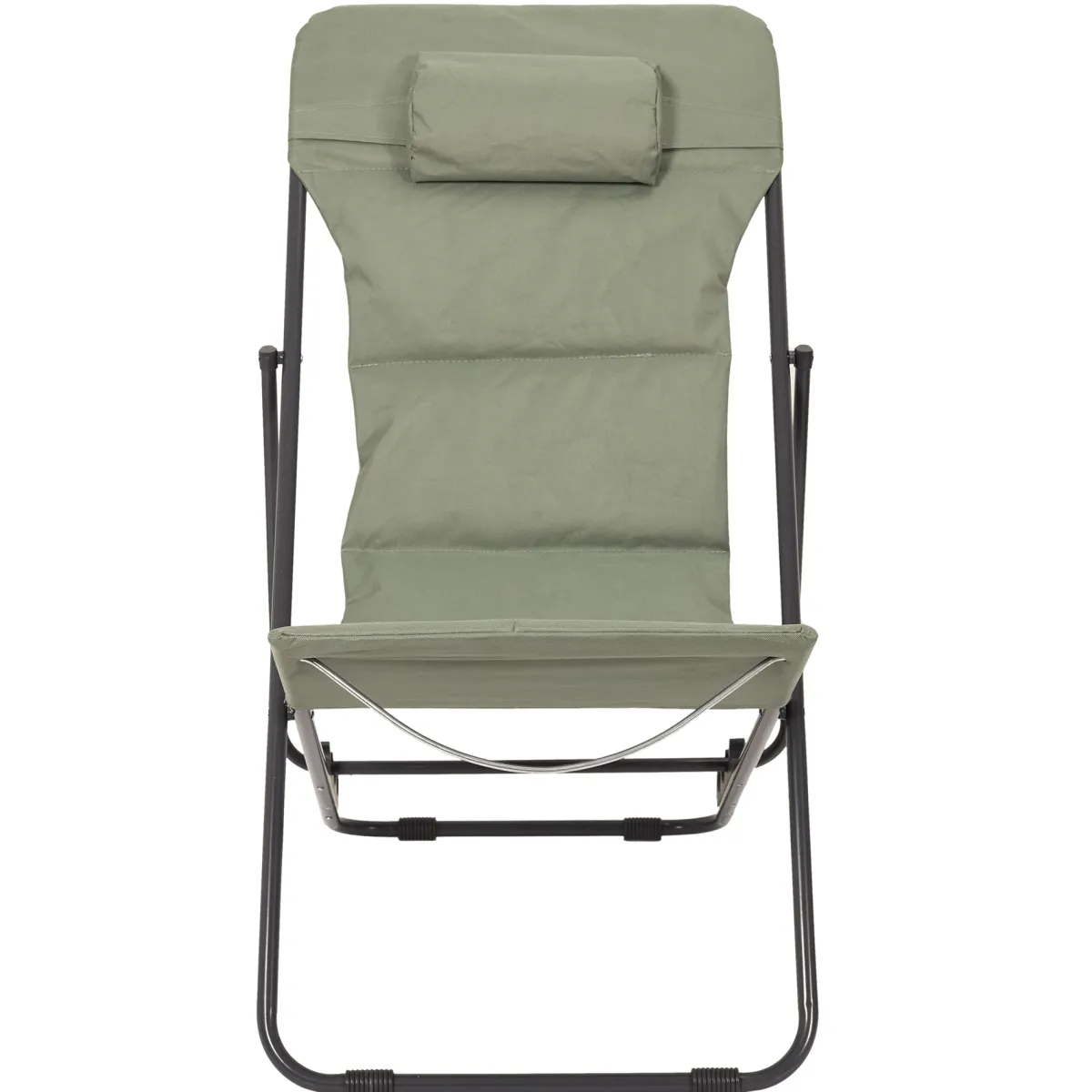 La Chaise Longue TRANSAT PLIANT CORFOU VERT KAKI Online