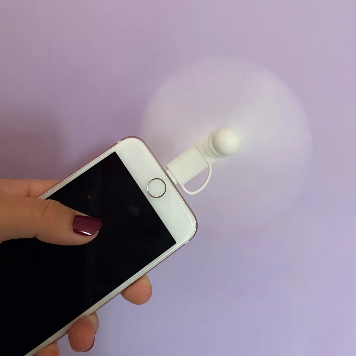 La Chaise Longue VENTILATEUR SMARTPHONE BLANC Discount