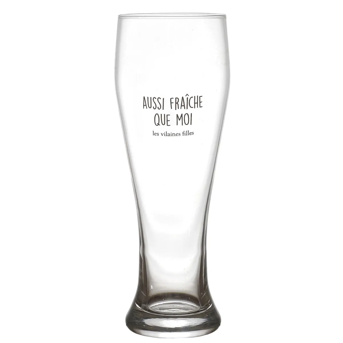 La Chaise Longue VERRE A BIERE AUSSI FRAICHE QUE MOI New