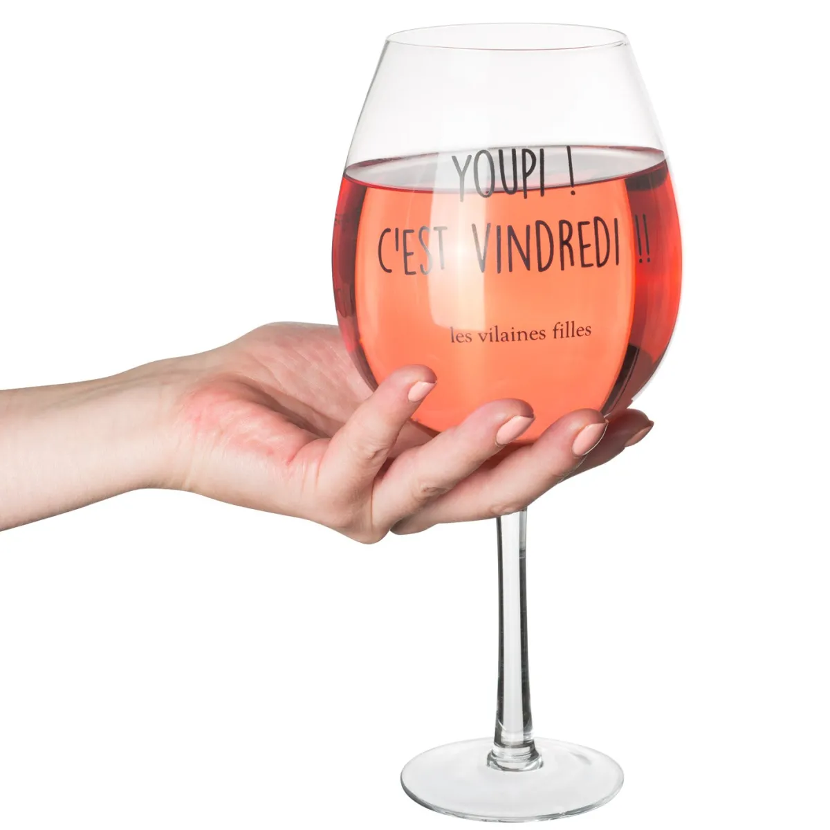 La Chaise Longue VERRE A VIN 75 CL YOUPI C EST VINDREDI New