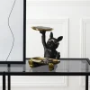 La Chaise Longue VIDE POCHES BOULEDOGUE 2 PLATEAUX NOIR Best