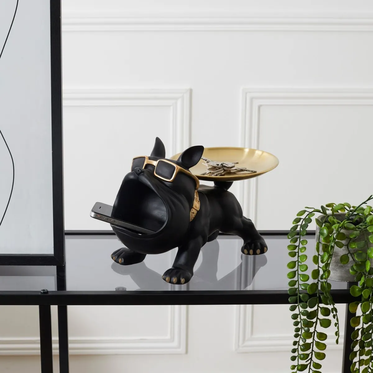 La Chaise Longue VIDE POCHES BOULEDOGUE MOLOSSE NOIR Shop