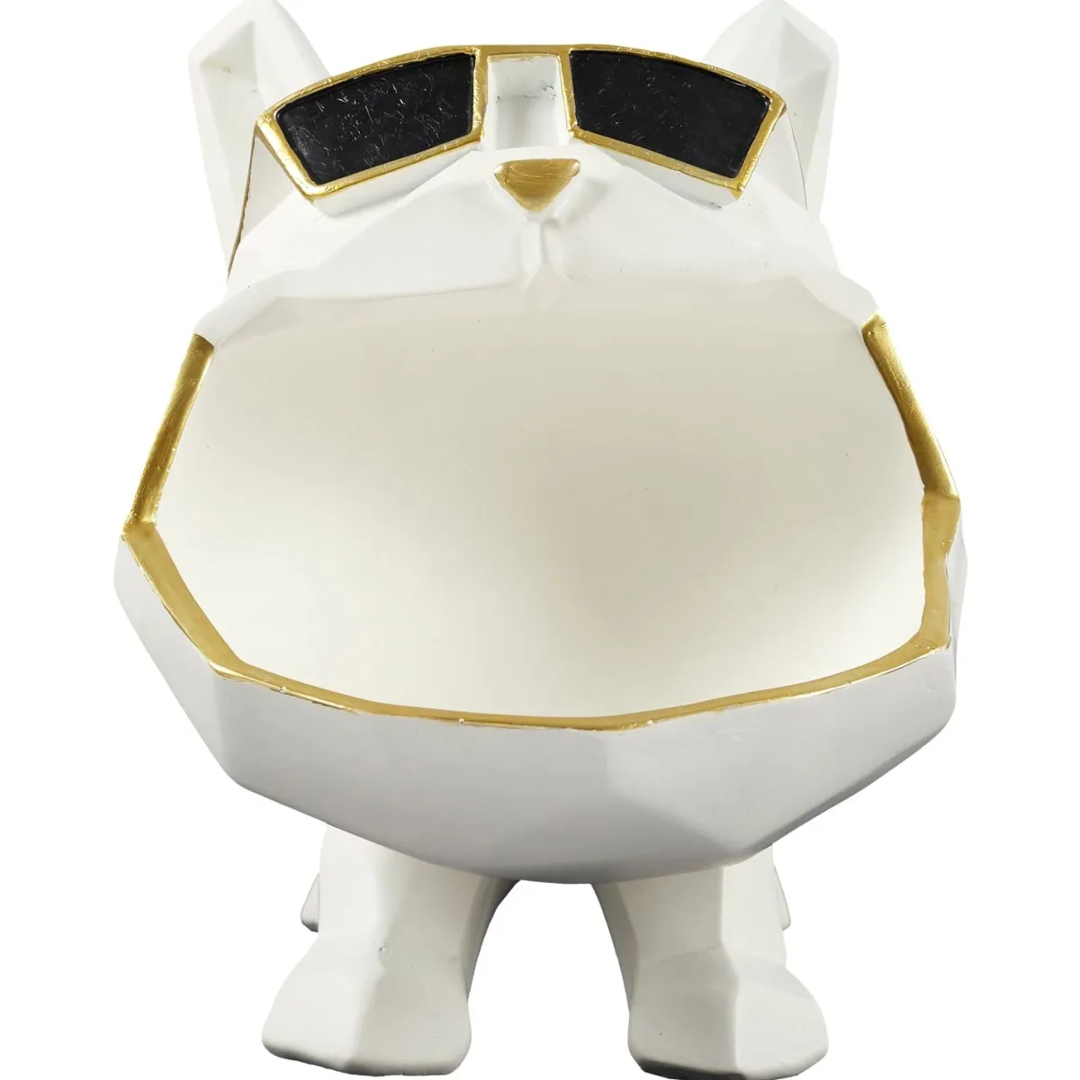 La Chaise Longue VIDE POCHES BOULEDOGUE ORIGAMI BLANC Sale